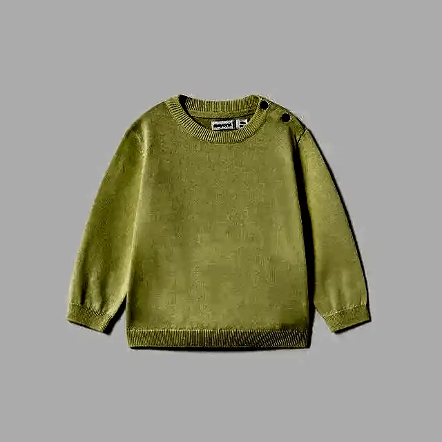 Mayoral Yazlık Erkek Bebek Pamuklu Kazak Sarı