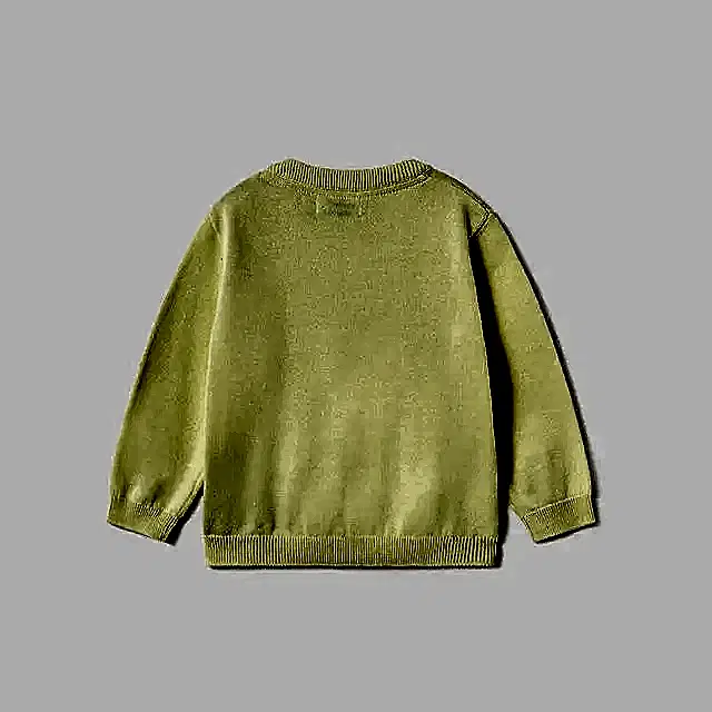 Mayoral Yazlık Erkek Bebek Pamuklu Kazak Sarı