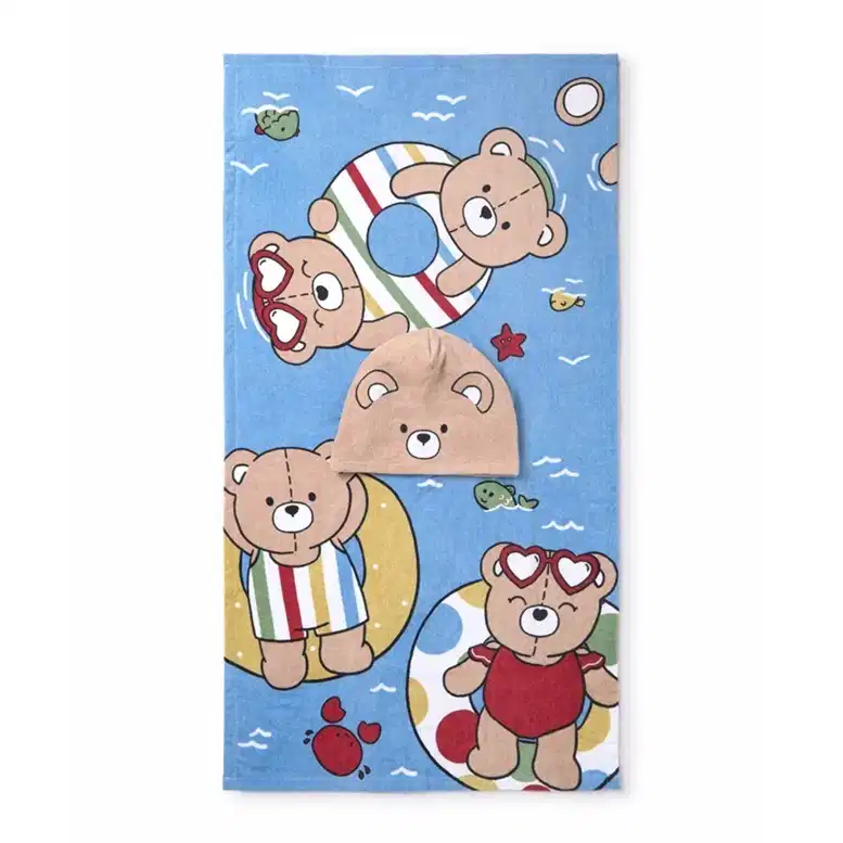 Mayoral Yazlık Erkek Bebek Plaj Havlusu Mavi