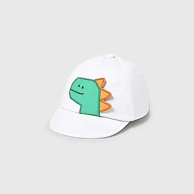 Mayoral Yazlık Erkek Bebek Şapka Beyaz