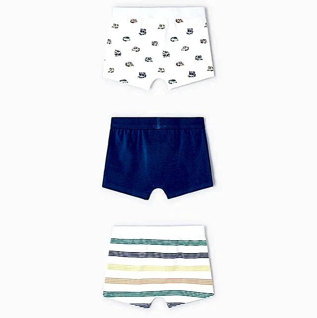 Mayoral Yazlık Erkek Boxer Külot 3'lü Set Mavi