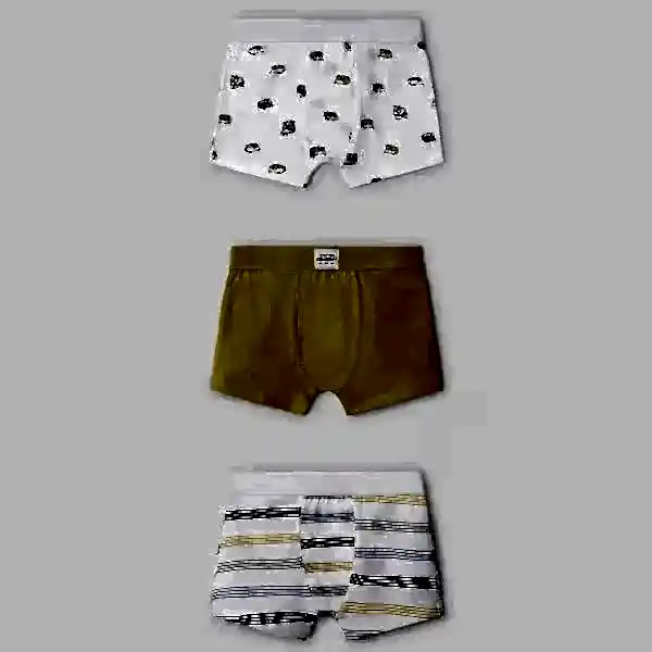 Mayoral Yazlık Erkek Boxer Külot 3'lü Set Sarı