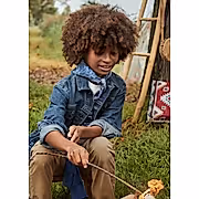 Mayoral Yazlık Erkek Denim Ceket Mavi