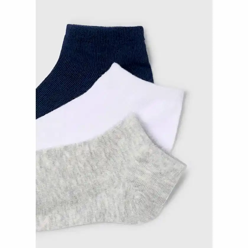 Mayoral Yazlık Erkek Kısa Çorap 3'lü Set Lacivert