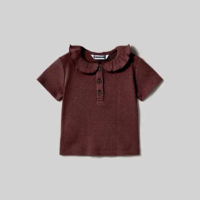 Mayoral Yazlık Kız Bebek Kısa Kol Bluz Pembe