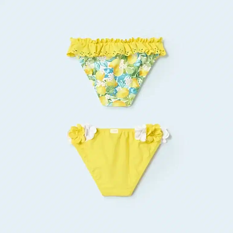Mayoral Yazlık Kız Bebek Külot 2 'li Set Sarı