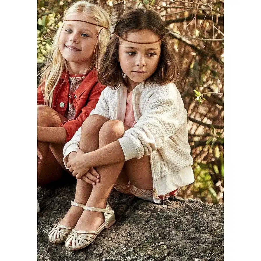 Mayoral Yazlık Kız Ceket Ekru