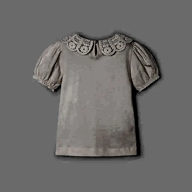 Mayoral Yazlık Kız Kısa Kol Bluz Ekru