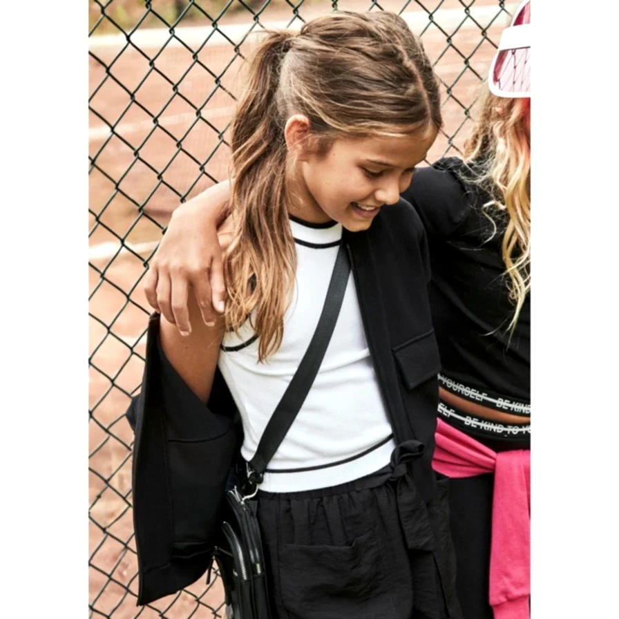 Mayoral Yazlık Kız Kolsuz Bluz Beyaz