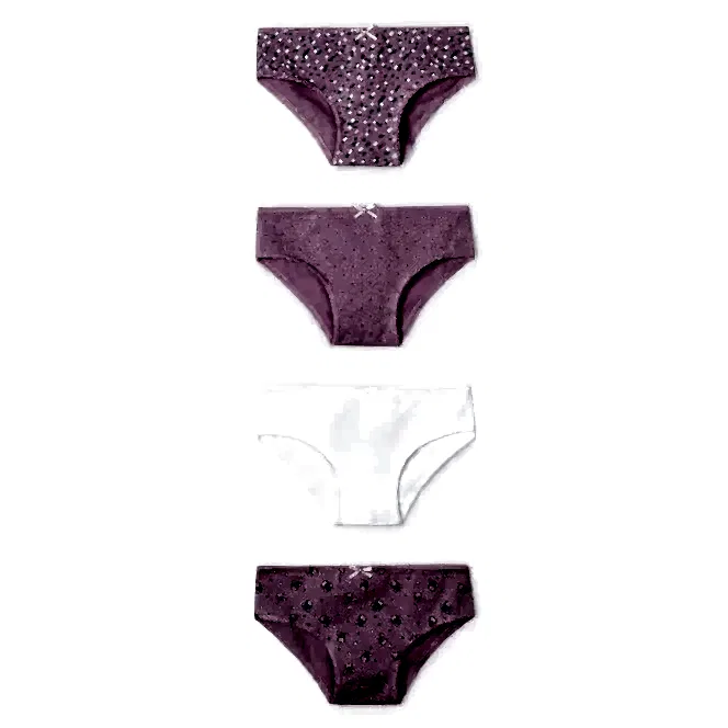 Mayoral Yazlık Kız Külot 4'lü Set Lila