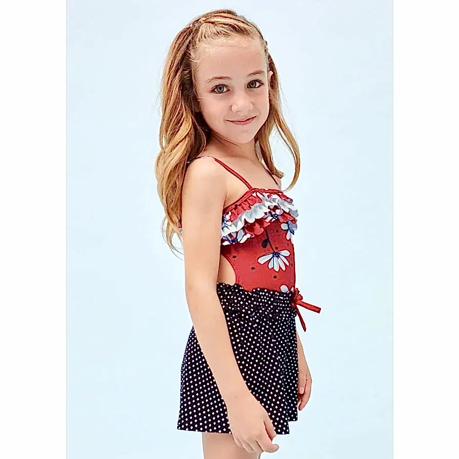 Mayoral Yazlık Kız Mayo Kırmızı