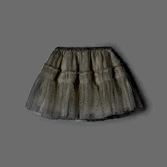 Mayoral Yazlık Kız Tül Etek Ekru