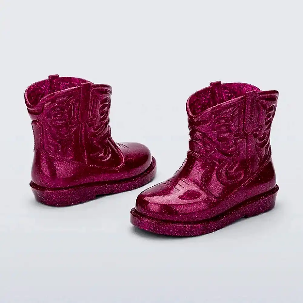 Mini Melissa Kız Bebek Texas Bot Pembe