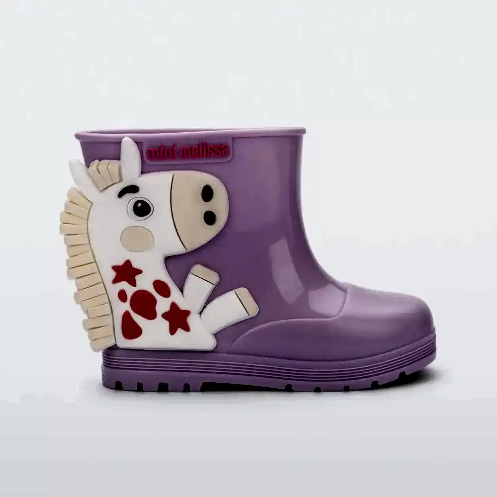Mini Melissa Kız Bebek Welly Wonderland Bot Lila