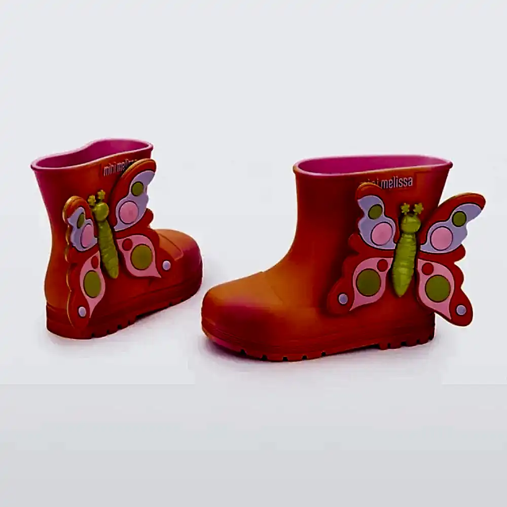 Mini Melissa Kız Bebek Welly Wonderland Bot Pembe