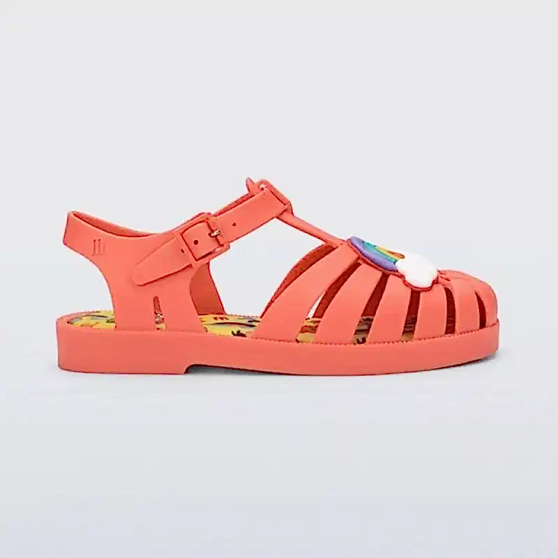 Mini Melissa Possession Çocuk Sandaleti Play Doh Turuncu