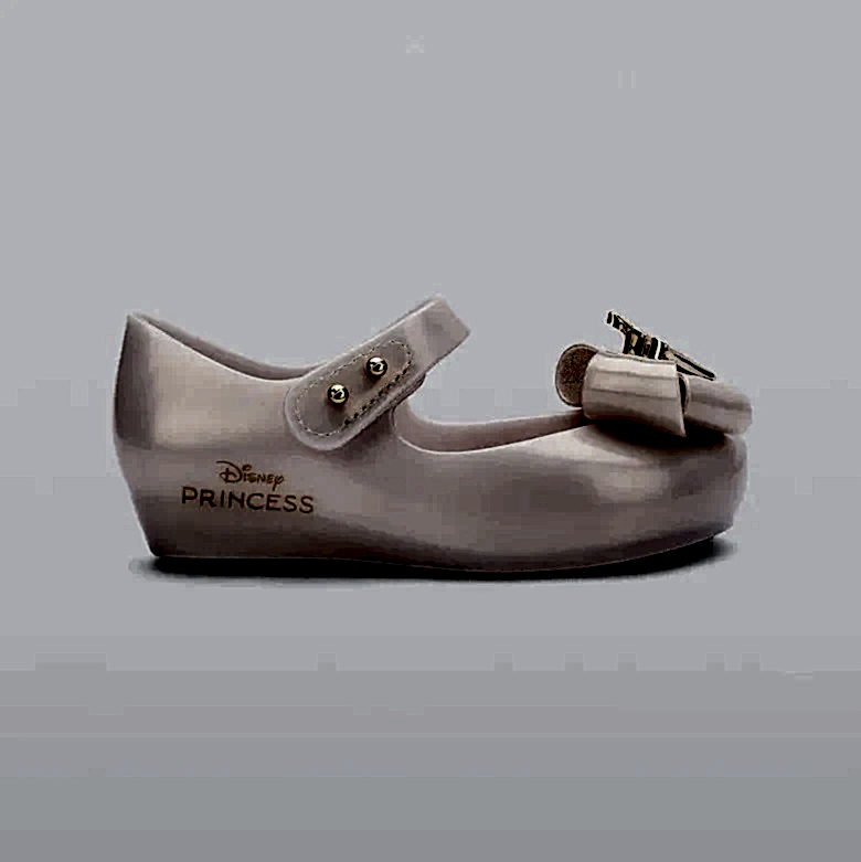 Mini Melissa Ultragirl Bebek Sandaleti Disney Prenses Bej