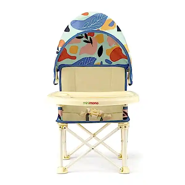 Minimono Tenteli Portatif Mama Sandalyesi- Flora