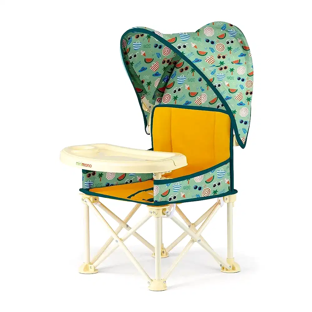Minimono Tenteli Portatif Mama Sandalyesi- Plaj