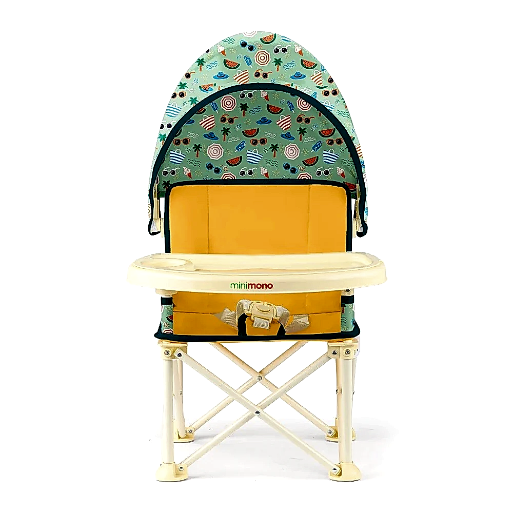 Minimono Tenteli Portatif Mama Sandalyesi- Plaj