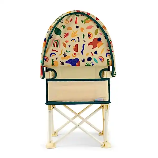 Minimono Tenteli Portatif Mama Sandalyesi- Tropik