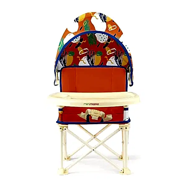 Minimono Tenteli Portatif Mama Sandalyesi - Tuval