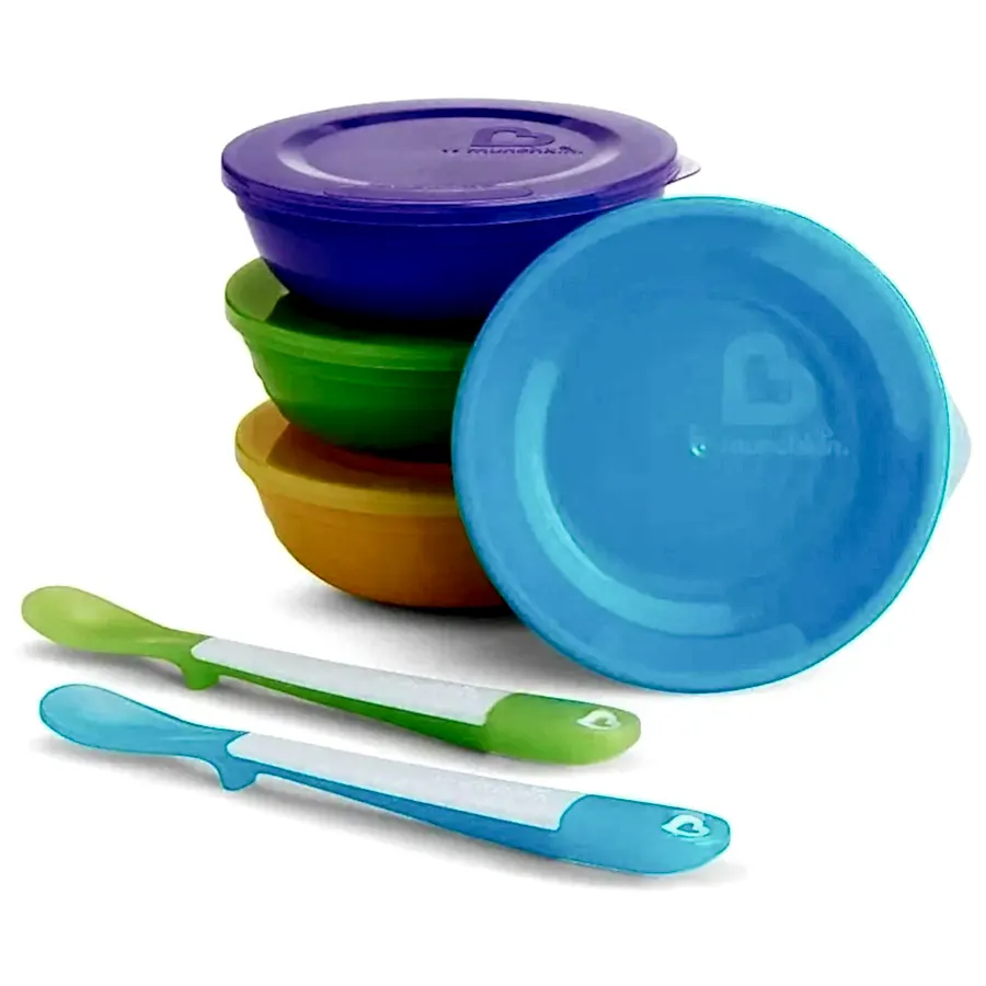 Munchkin Love A Bowls, Kaşık & Tabak Seti 4 ay+ 10 Adet
