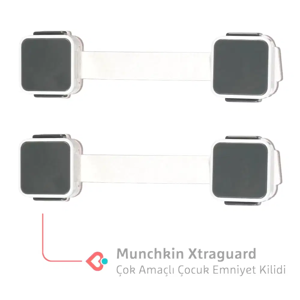 Munchkin Xtraguard Çok Amaçlı Çocuk Emniyet Kilidi Çift Etkili STD