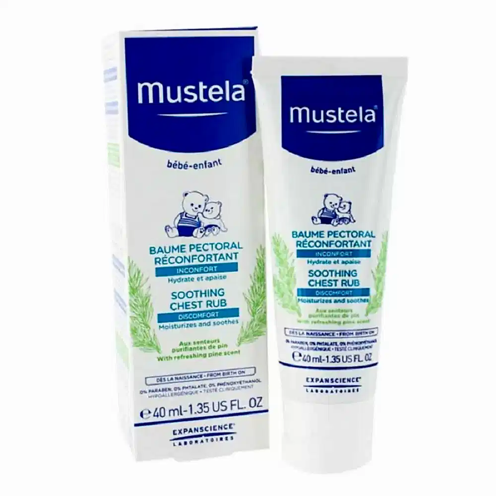 Mustela Soothing Chest Rub 40ml - Göğüs Balsamı STD