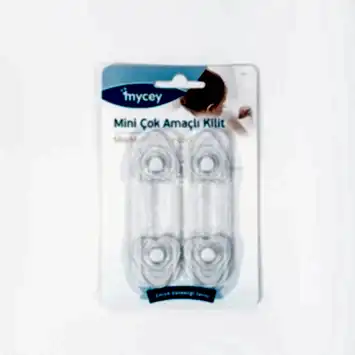 MYCey Mini Çok Amaçlı Kilit 2li STD