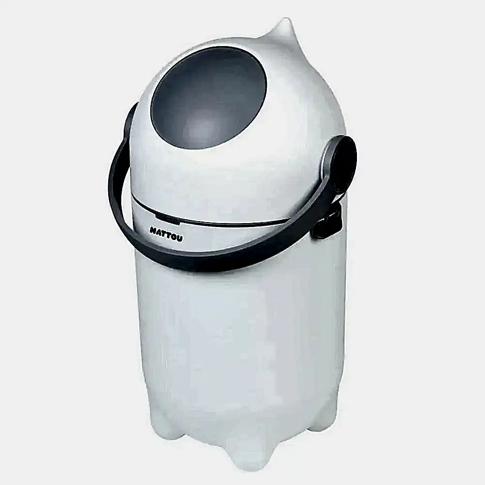 Nattou Dropy Bebek Bezi Çöp Kovası Beyaz