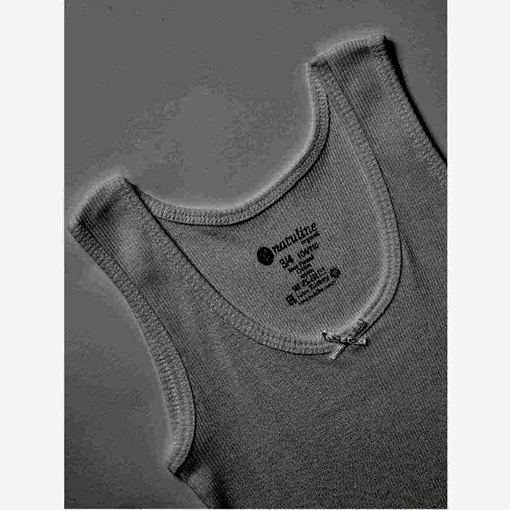 Natuline Organik Pamuklu Kız  Penye Kaşkorse 3 'lü Atlet Beyaz