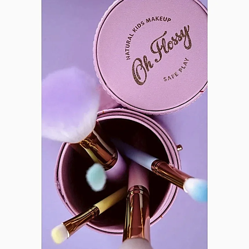 Oh Flossy Makyaj Fırçası Seti - Rainbow