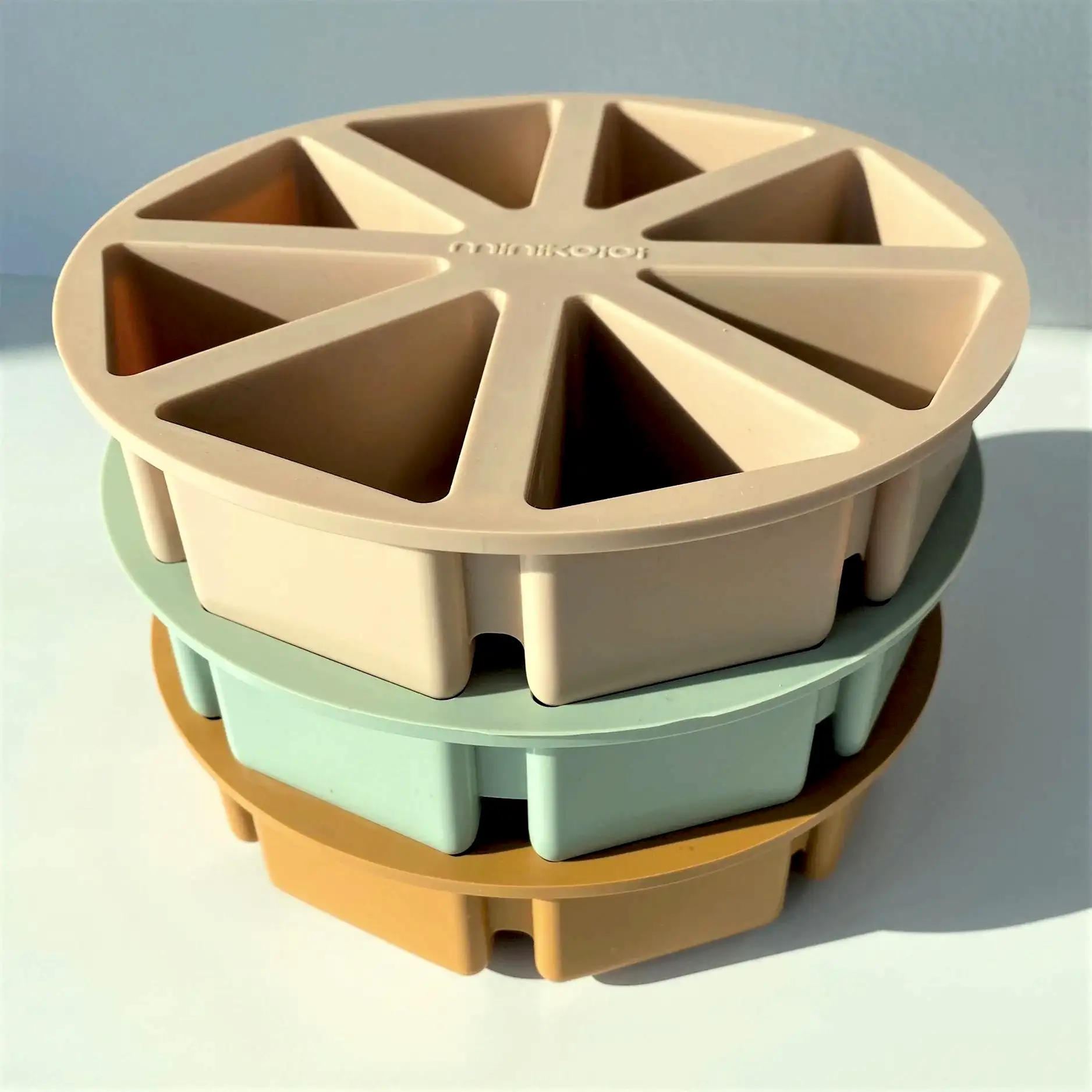 OiOi Slices - Pişirme ve Saklama Kabı Woody Brown