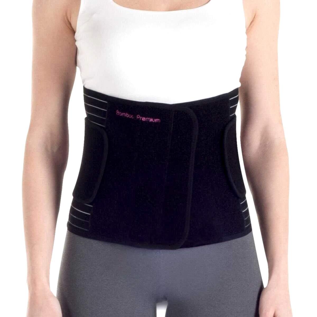 Owli Bamboo Premium Doğum Sonrası İnceltici Korse Siyah Siyah