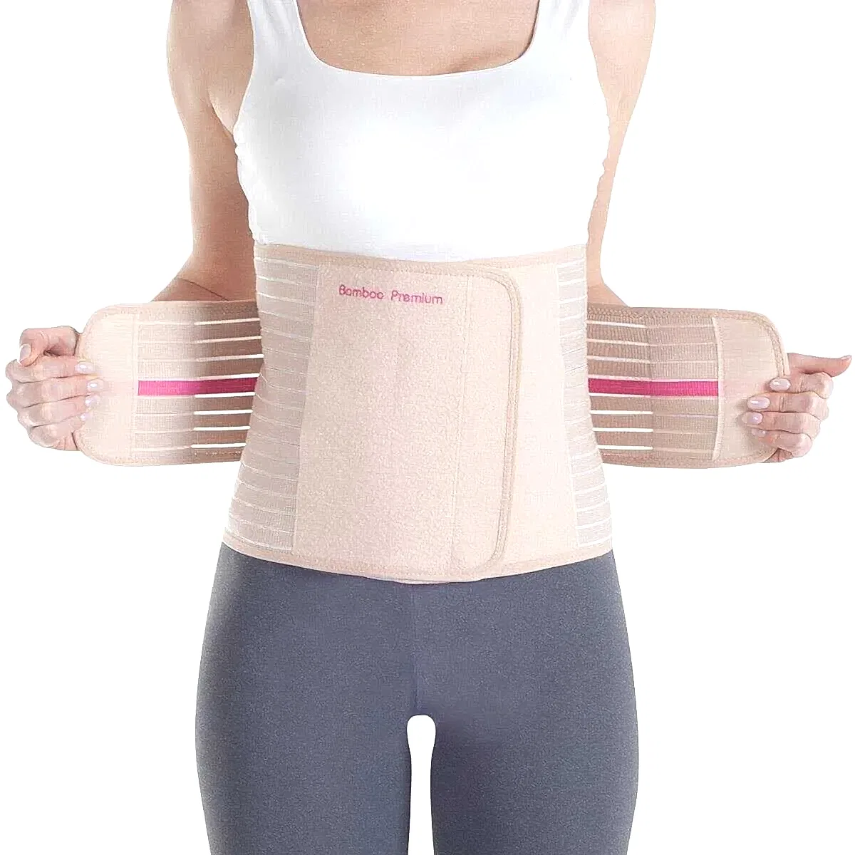 Owli Bamboo Premium Doğum Sonrası İnceltici Korse Ten Ten