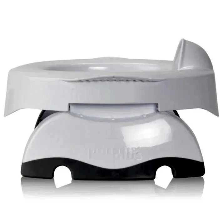 Potette Plus Premium Portatif Lazımlık - Tuvalet Adaptörü White STD