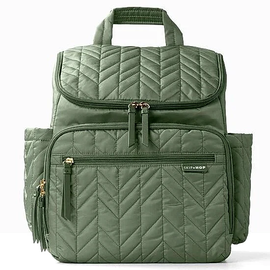 Skip Hop Forma Bebek Bakım Sırt Çantası Yeşil Yeşil