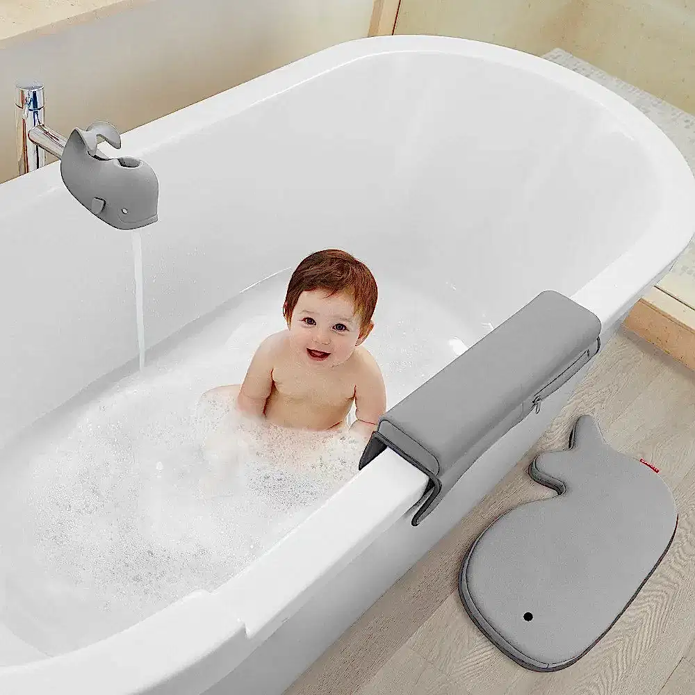 Skip Hop Moby 4'lü Banyo Seti - Gri