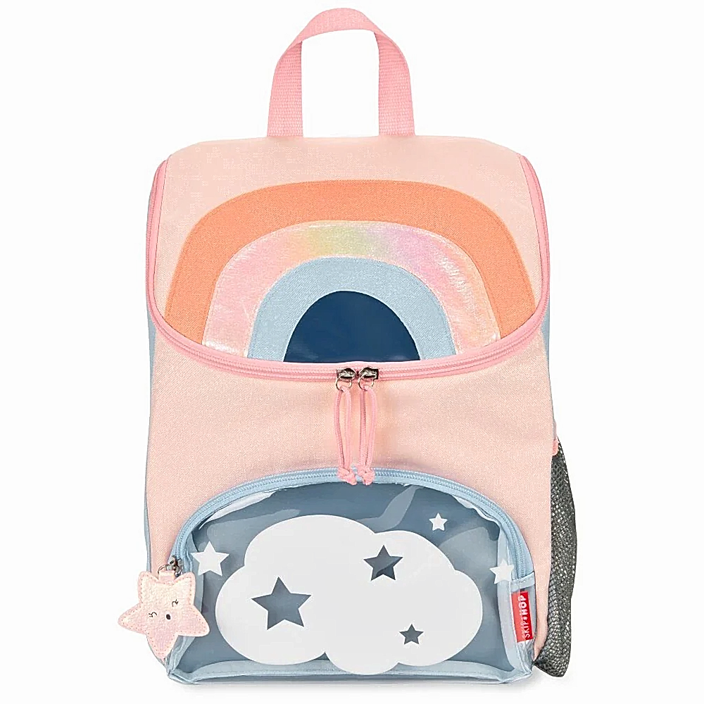 Skip Hop Spark Style Büyük Sırt Çantası Gökkuşağı Pembe