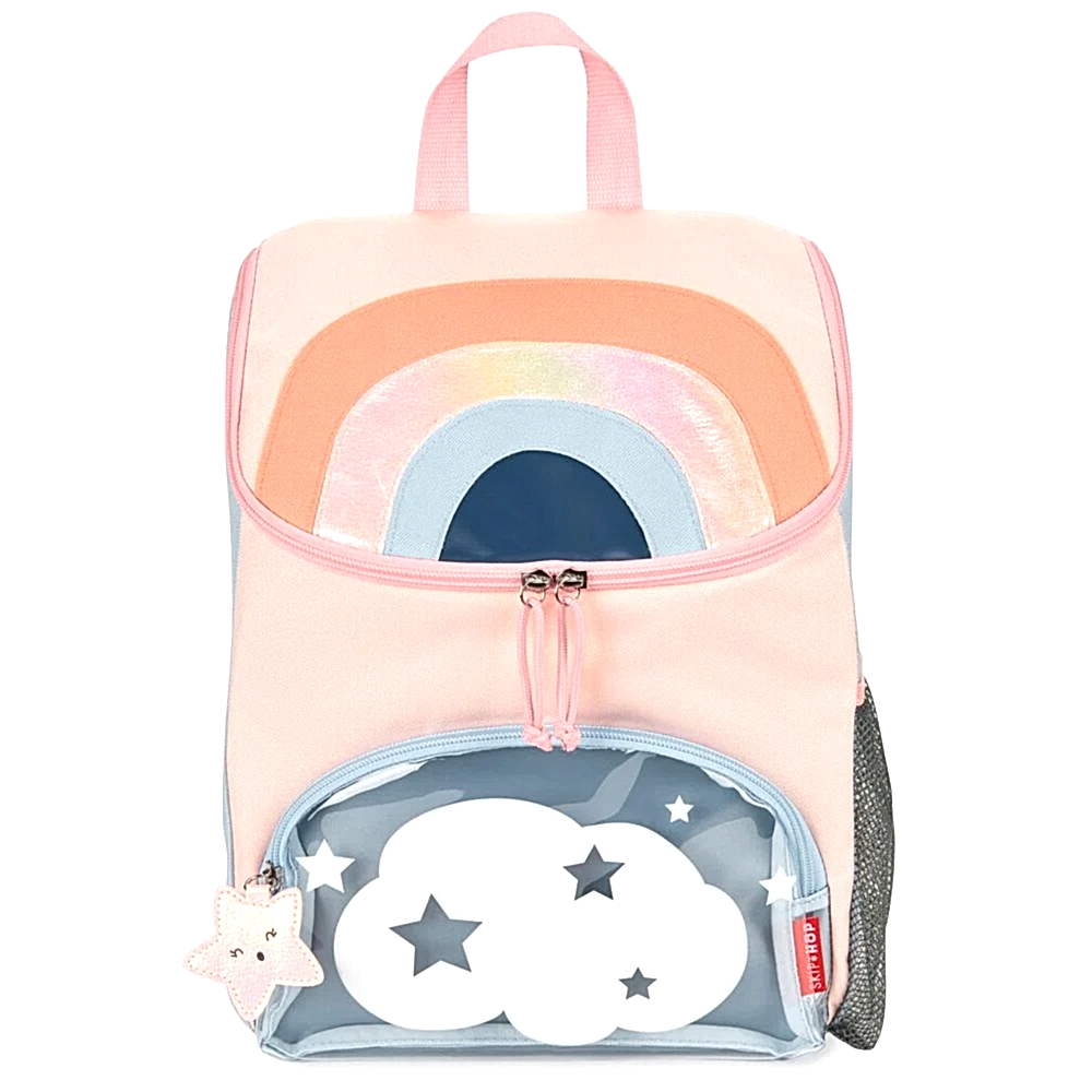 Skip Hop Spark Style Büyük Sırt Çantası Gökkuşağı Pembe