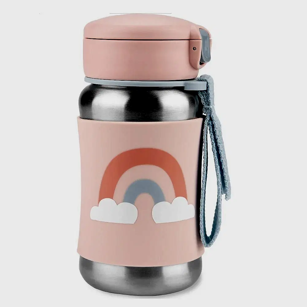 Skip Hop Spark Style Pipetli Paslanmaz Çelik Suluk Gökkuşağı STD