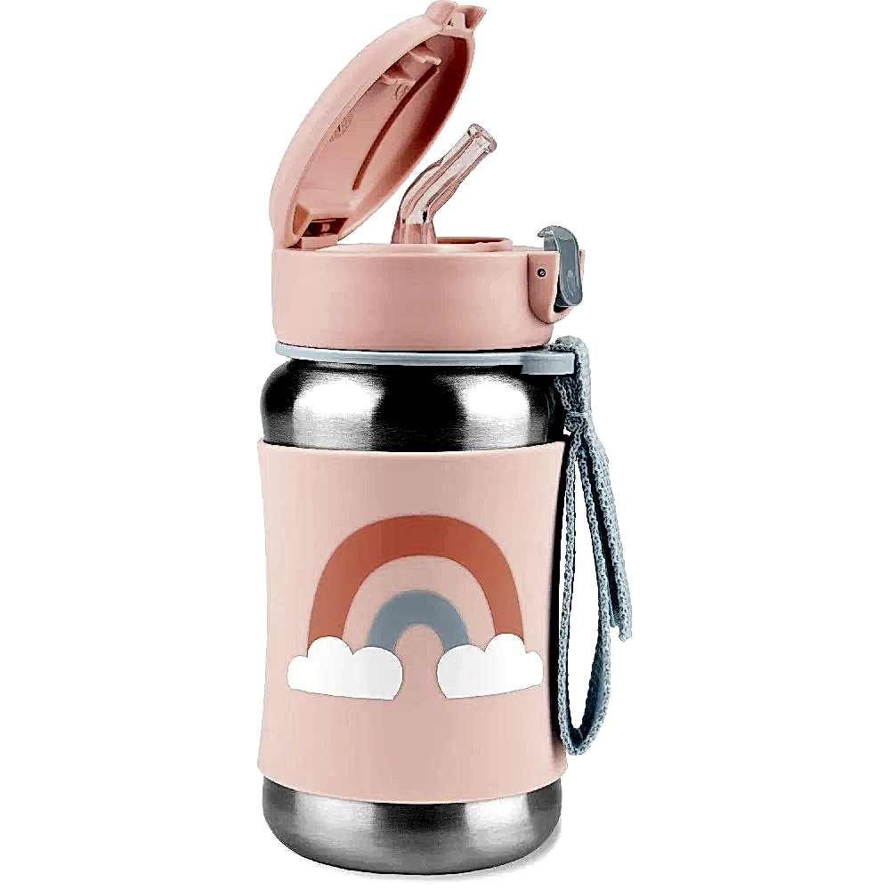 Skip Hop Spark Style Pipetli Paslanmaz Çelik Suluk Gökkuşağı STD