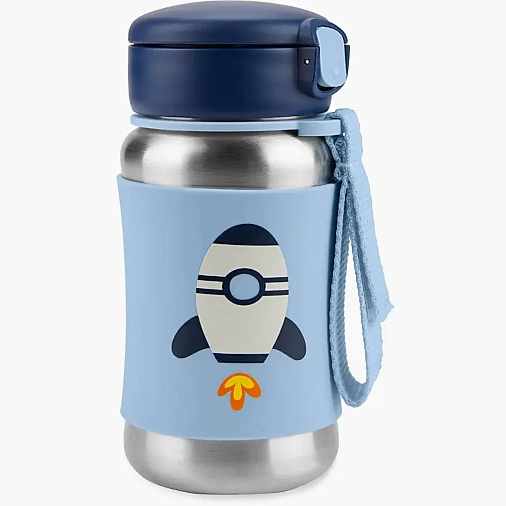 Skip Hop Spark Style Pipetli Paslanmaz Çelik Suluk Roket STD