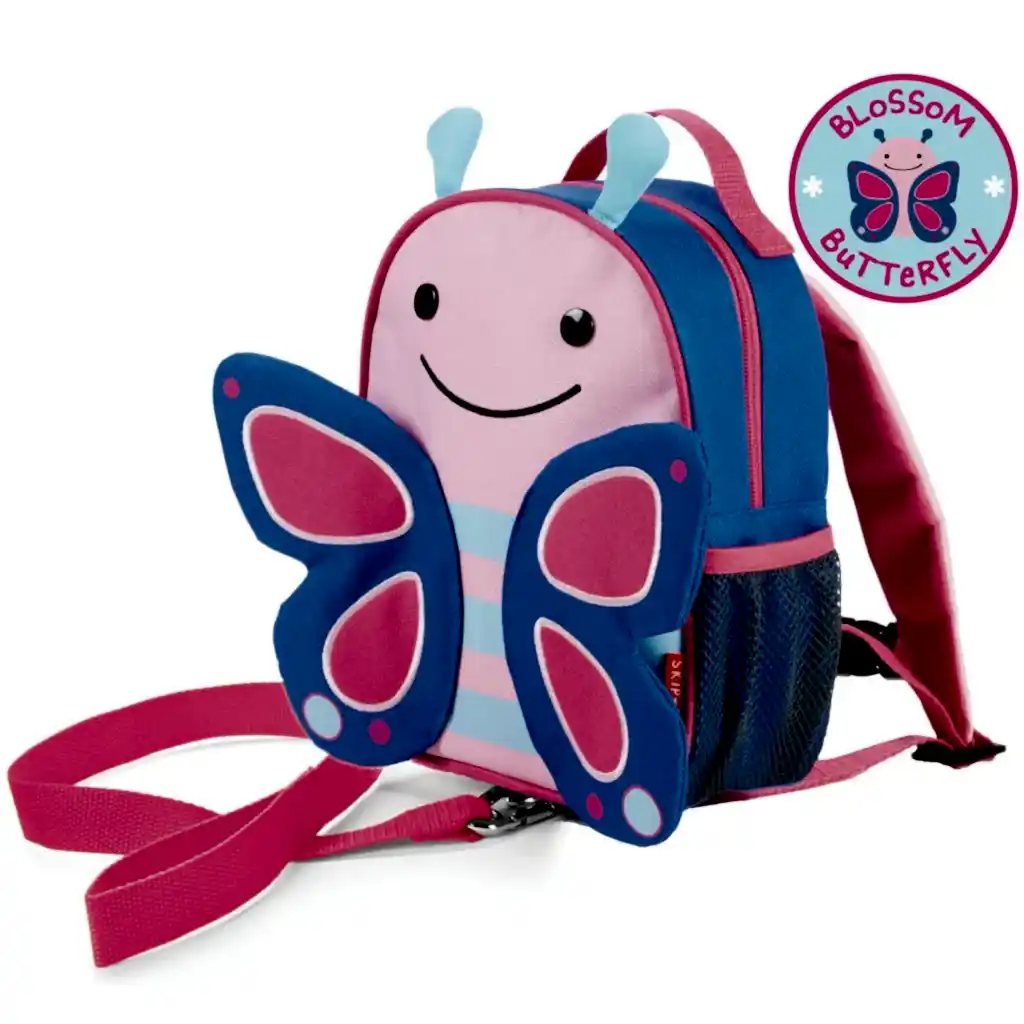 Skip Hop Zoo Emniyet Kemerli Sırt Çantası Kelebek PEMBE
