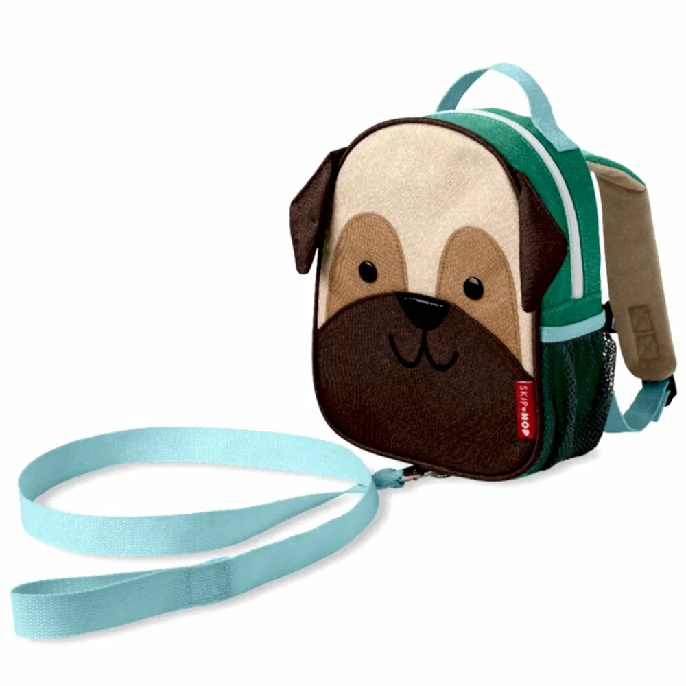 Skip Hop Zoo Emniyet Kemerli Sırt Çantası Köpek Kahverengi
