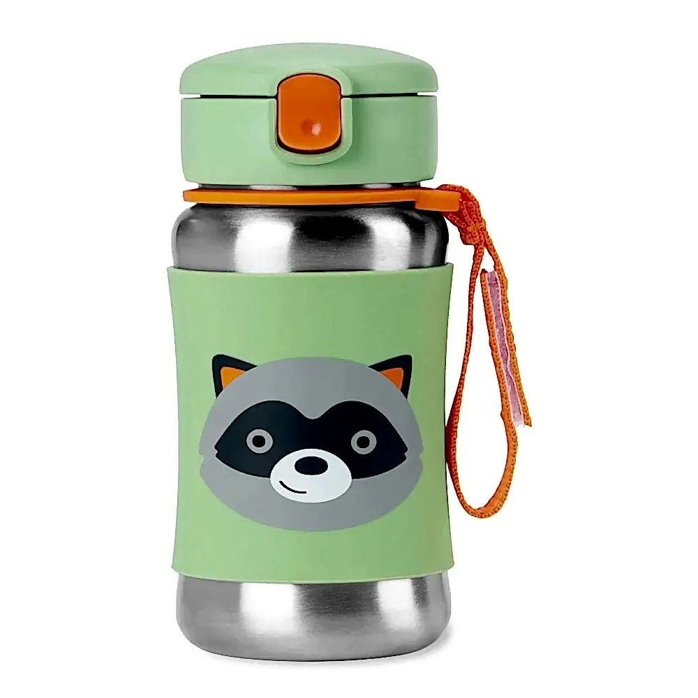 Skip Hop Zoo Paslanmaz Çelik Suluk Rakun