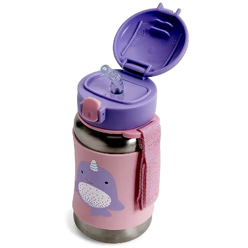 Skip Hop Zoo Pipetli Paslanmaz Çelik Suluk Narwhal STD