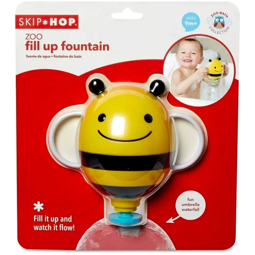 Skip Hop Zoo Şelale Efektli Banyo Oyuncağı Arı 9 Ay+ STD