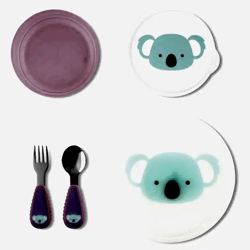 Skip Hop Zoo Tabak Kase Çatal Kaşık Seti Koala